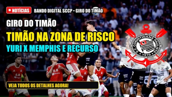 Giro do Corinthians: Tabela contra a queda, mudanças com Yuri Alberto e recurso sobre a Fatal Fans