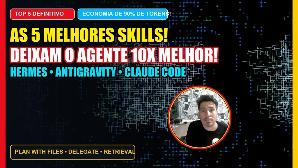 As 5 Melhores Skills para Agentes de IA: Turbinando Claude Code, Hermes e Cursor