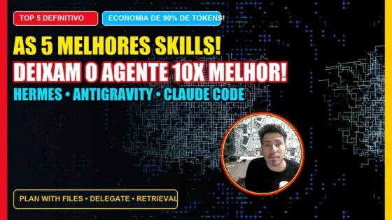 As 5 Melhores Skills para Agentes de IA: Turbinando Claude Code, Hermes e Cursor