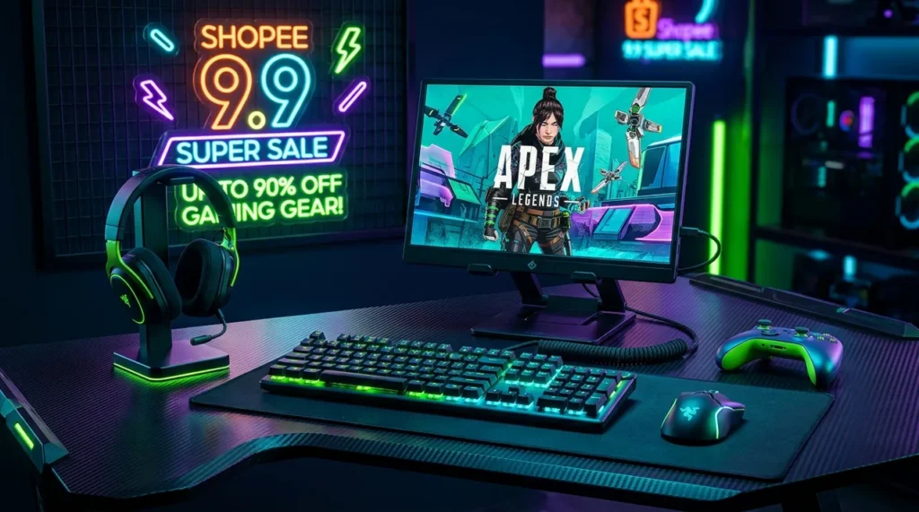Shopee 9.9: Melhores Descontos Gamer 2026